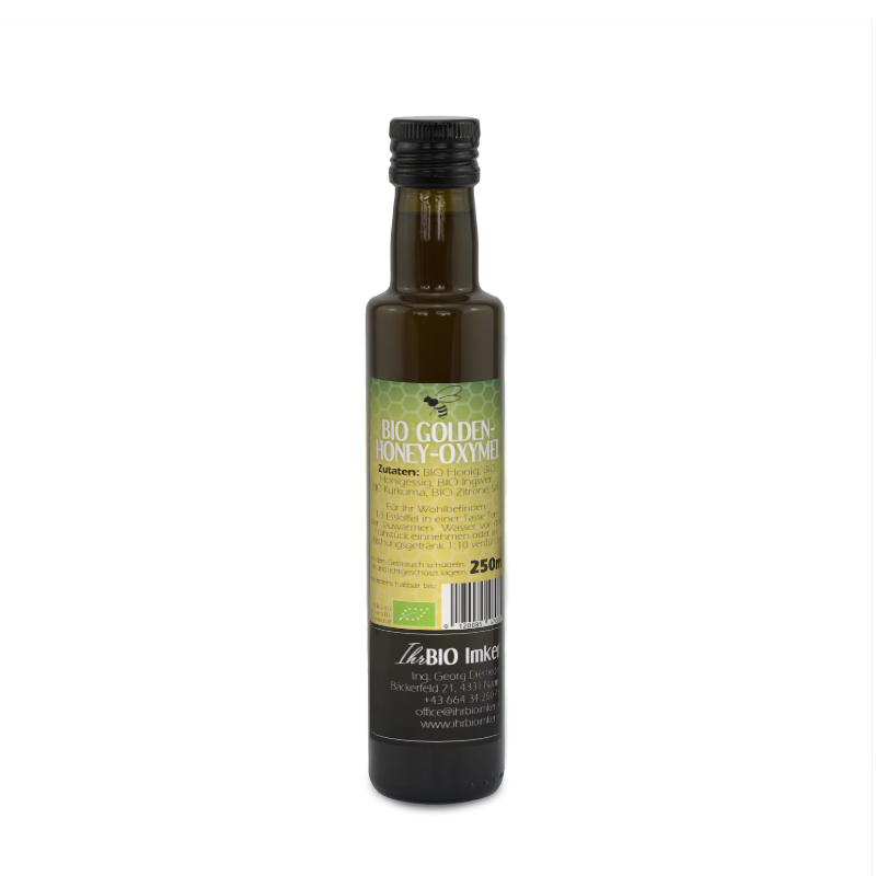 Bio Oxymel Golden Honey