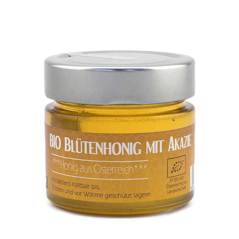 Bio Blütenhonig mit Akazie