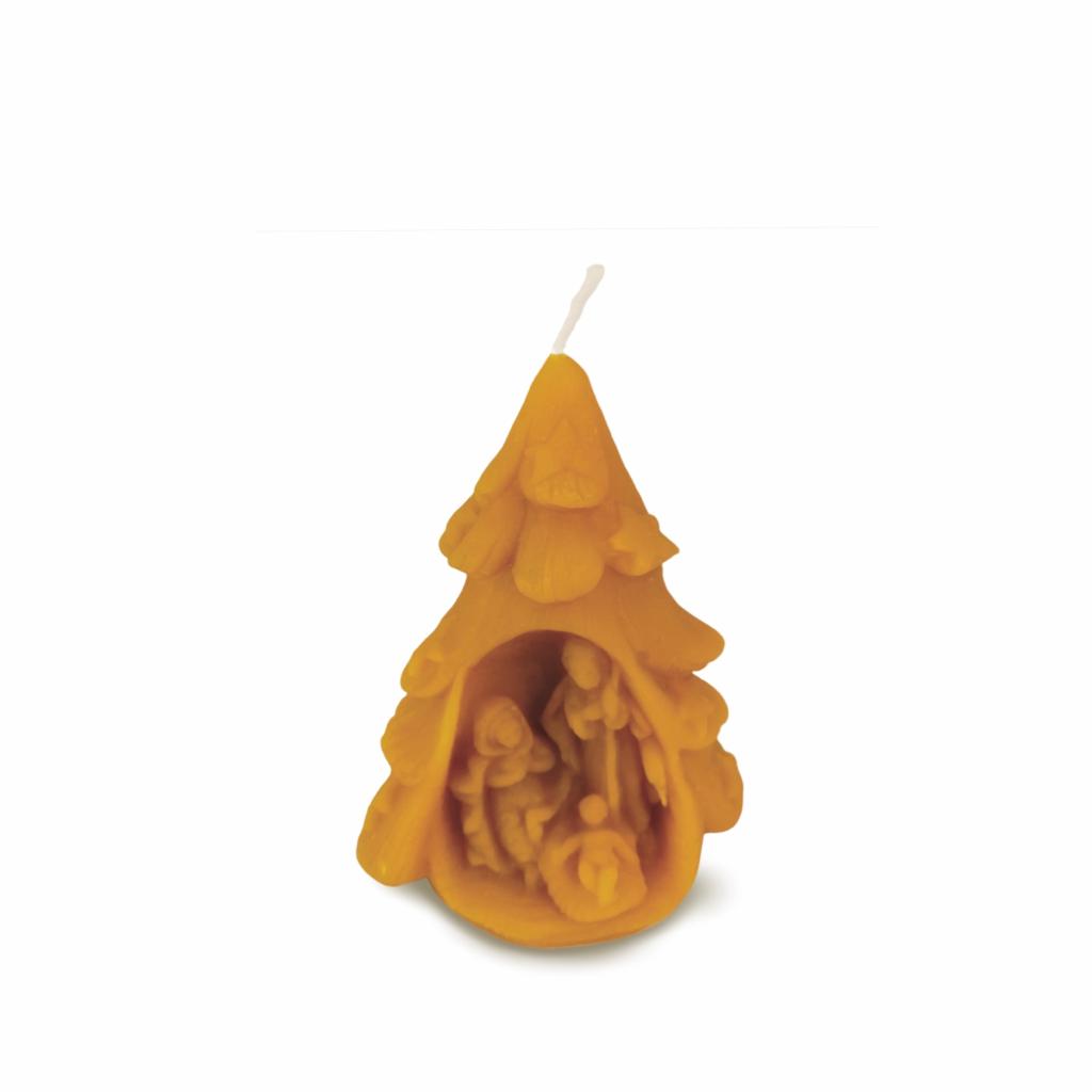 Bienenwachskerze "Weihnachtskrippe"