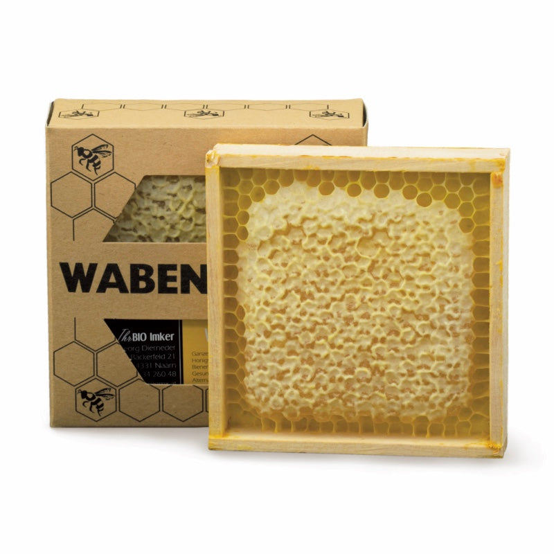 BIO Wabenhonig im Holz - klein